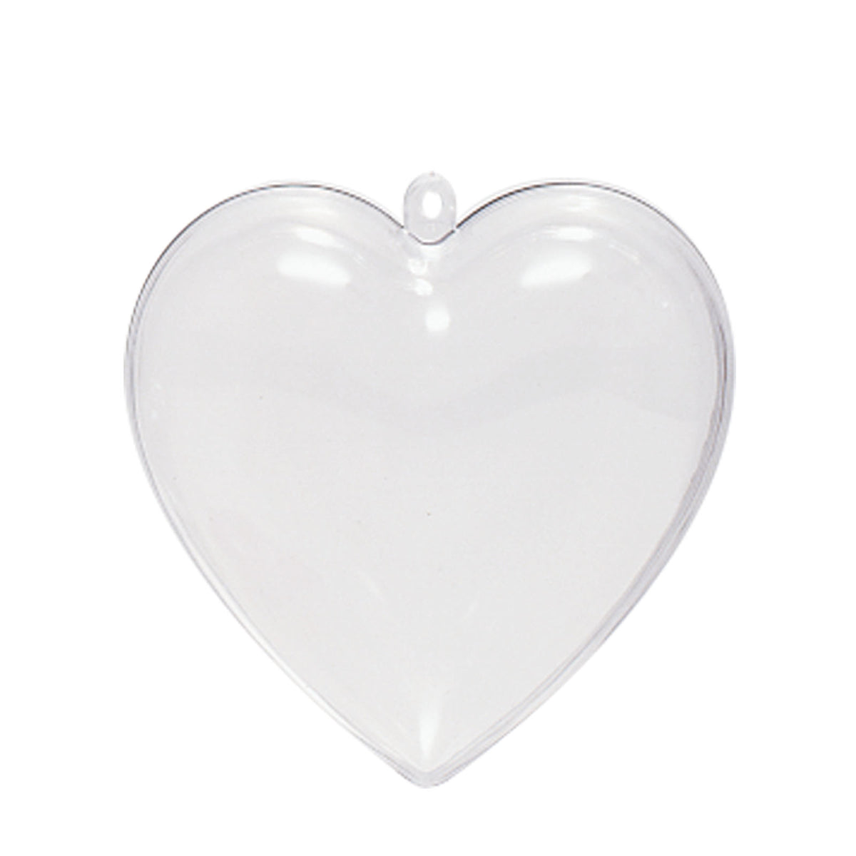 Vaessen creative • coeur en plastique 2 pièces 10cm 200pcs