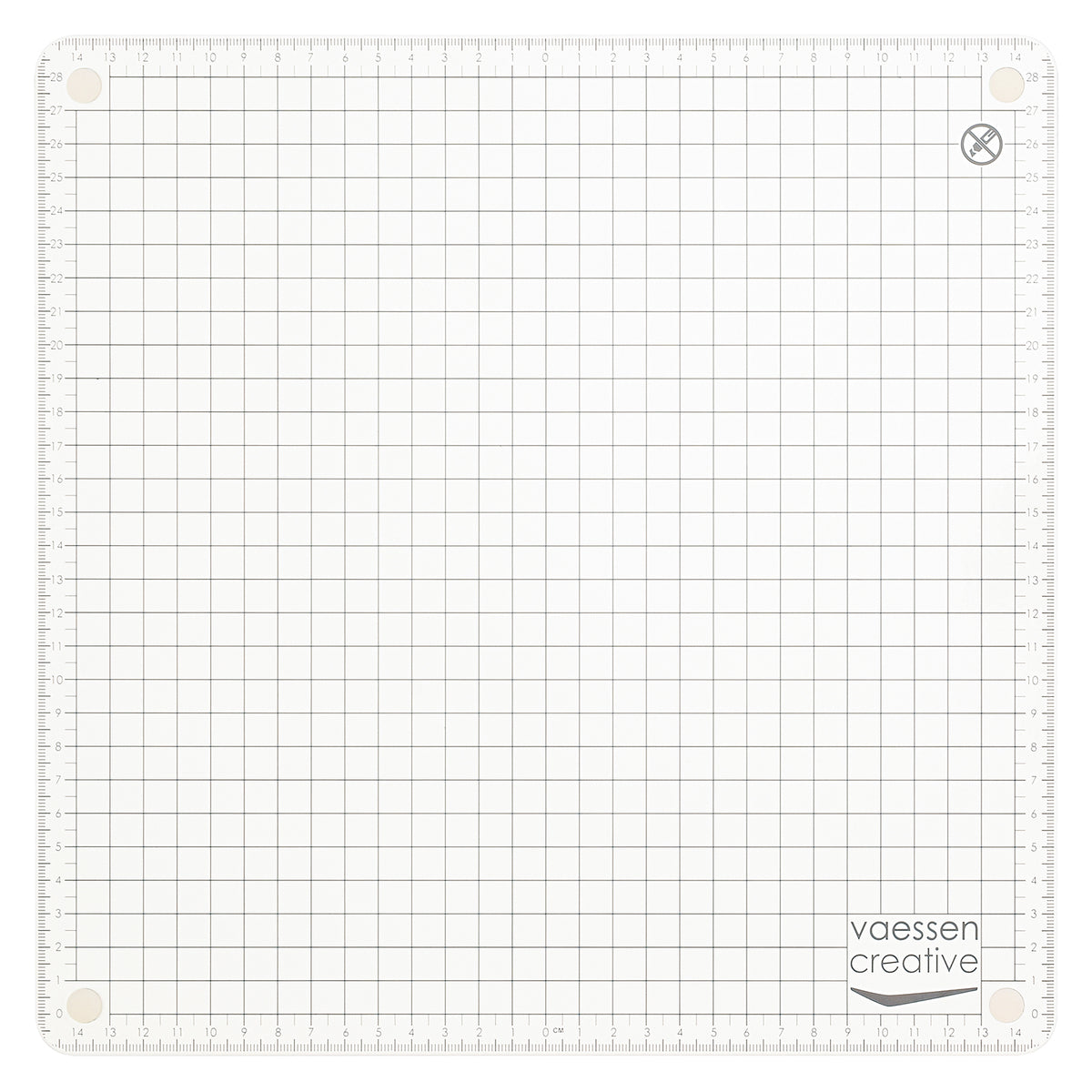 Vaessen creative • plateforme magnétique tout-en-un 30,5x30,5cm