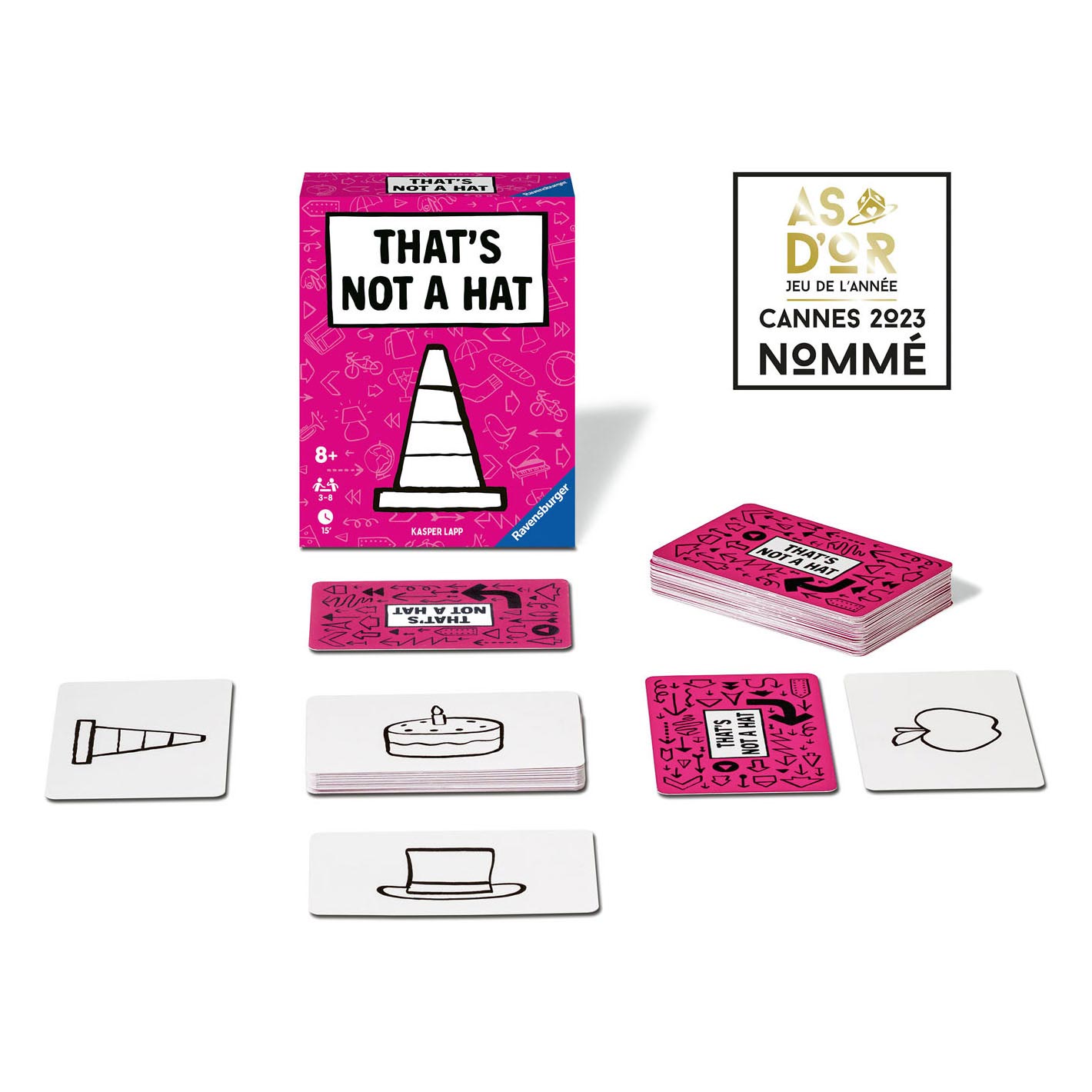 Jeu de cartes Ravensburger ce n'est pas un chapeau