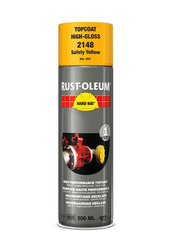 Aérosol Rust-oleum jaune ral1007 500ml