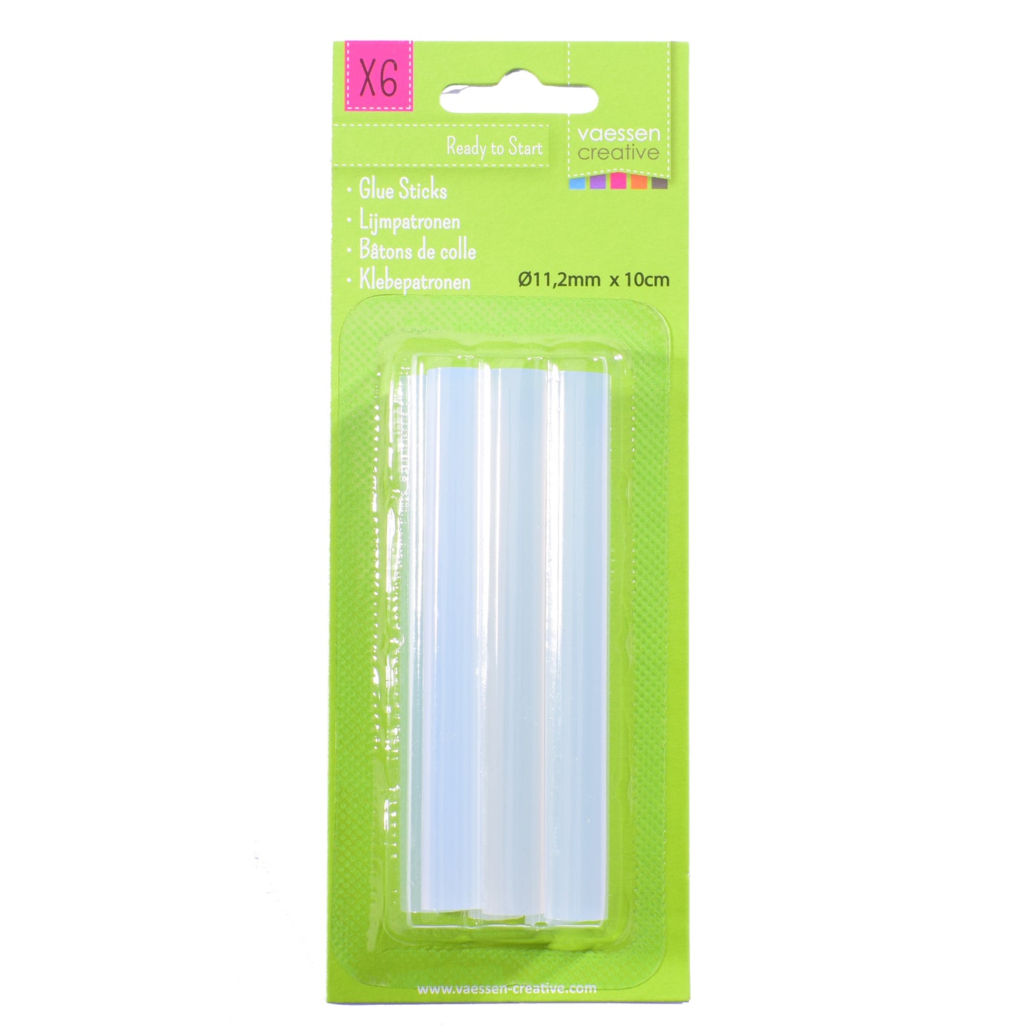 Vaessen creative • cartouches de colle 11,2x100mm 6pcs