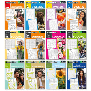 Puzzle Books 12 Assorti