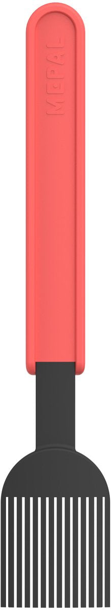 Mepal pinceau à pâtisserie chef it - 22 cm - pinceau à pâtisserie en silicone - silicone résistant à la chaleur : jusqu'à 250°c - passe au lave-vaisselle - ustensiles de cuisine - corail