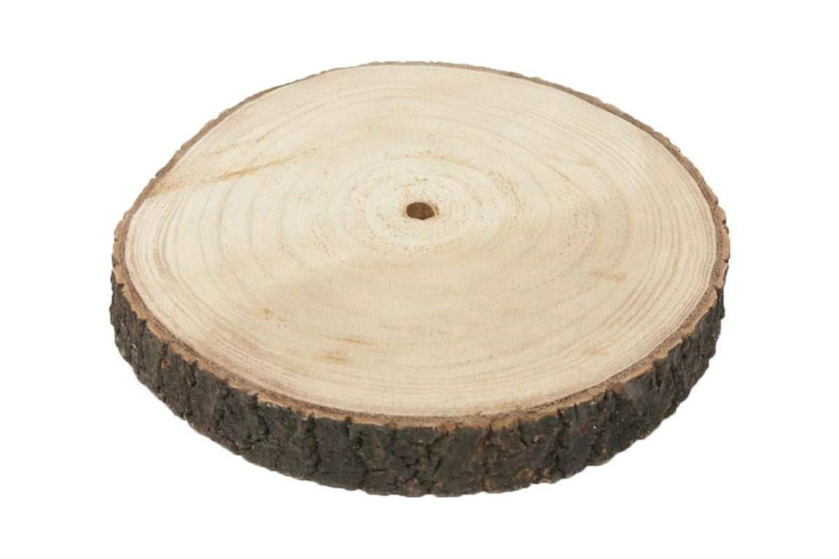 Hbx natural living disque d'arbre de base apollonia ø25-27cm