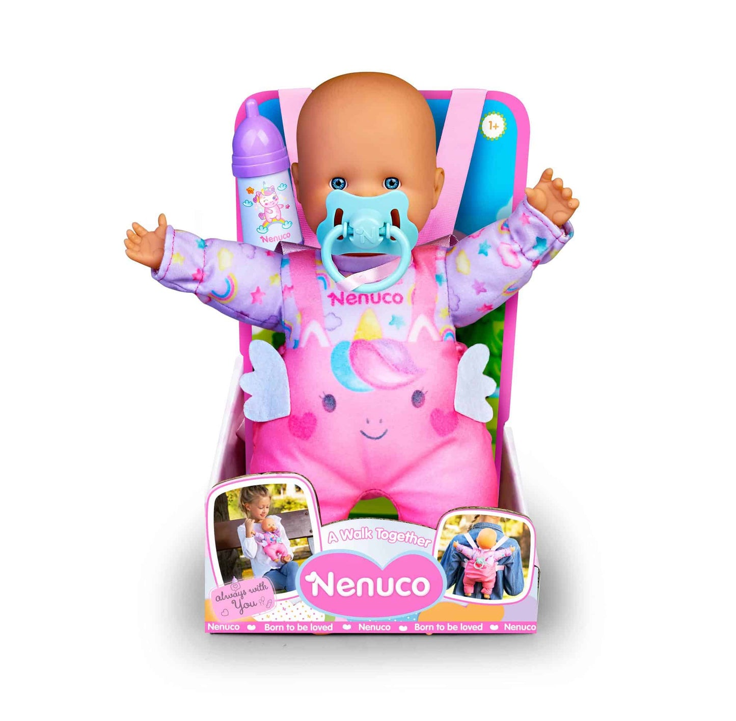 Nenuco Babypop avec un corps doux d'environ 28 cm de taille