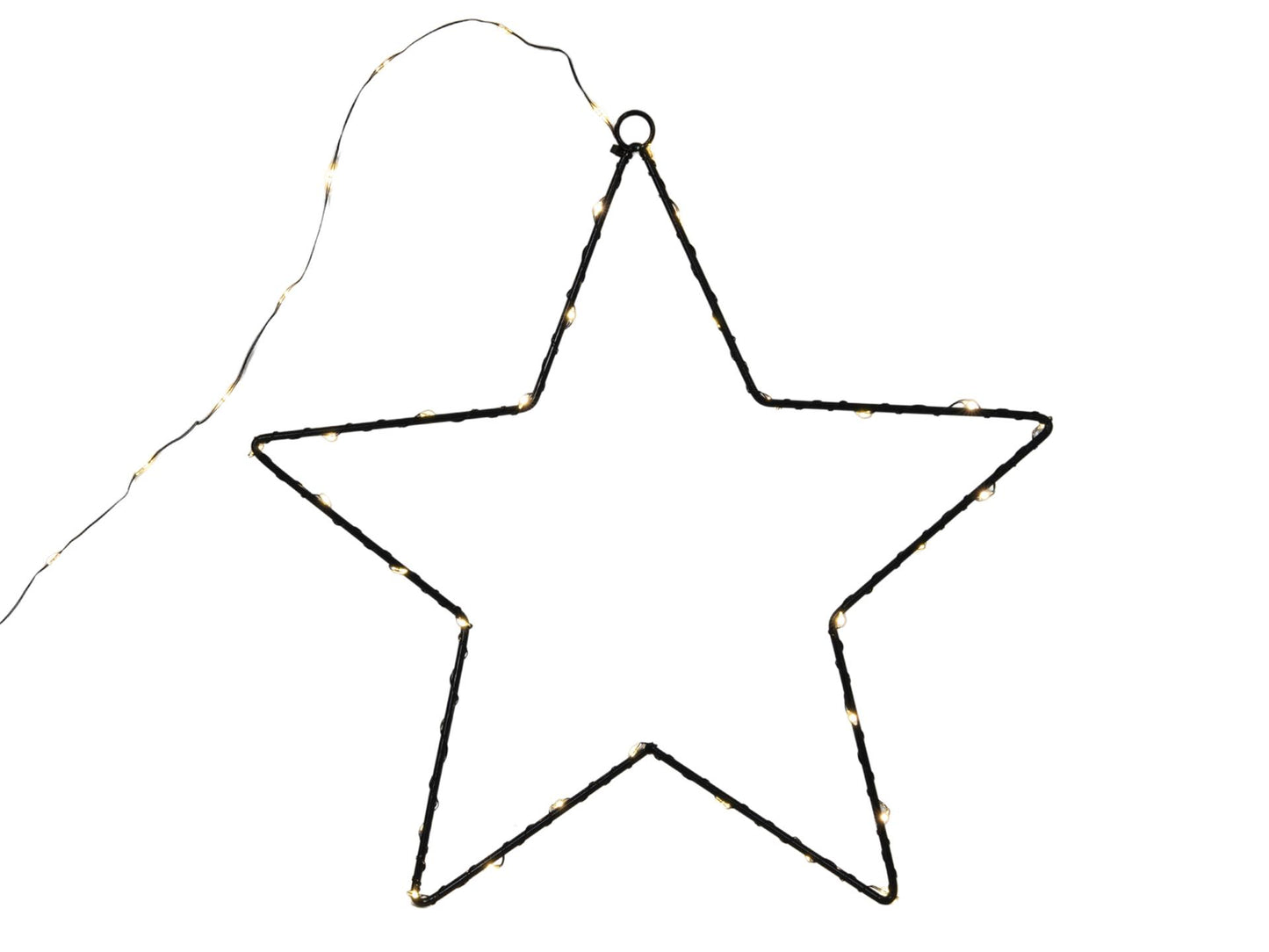 Svenska living star métal 50 LED 40cm blanc chaud