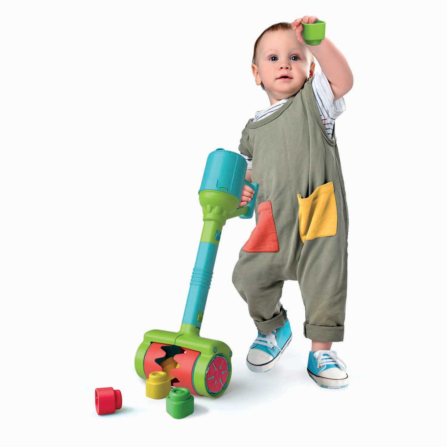 Aspirateur Clementoni soft clemmy avec 6 blocs