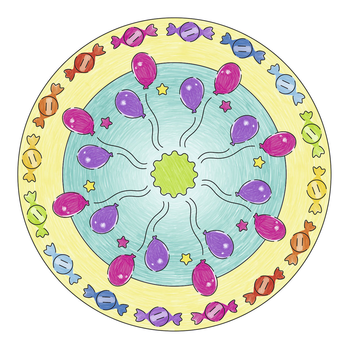 Mandala Designer 2in1 - Unicorn