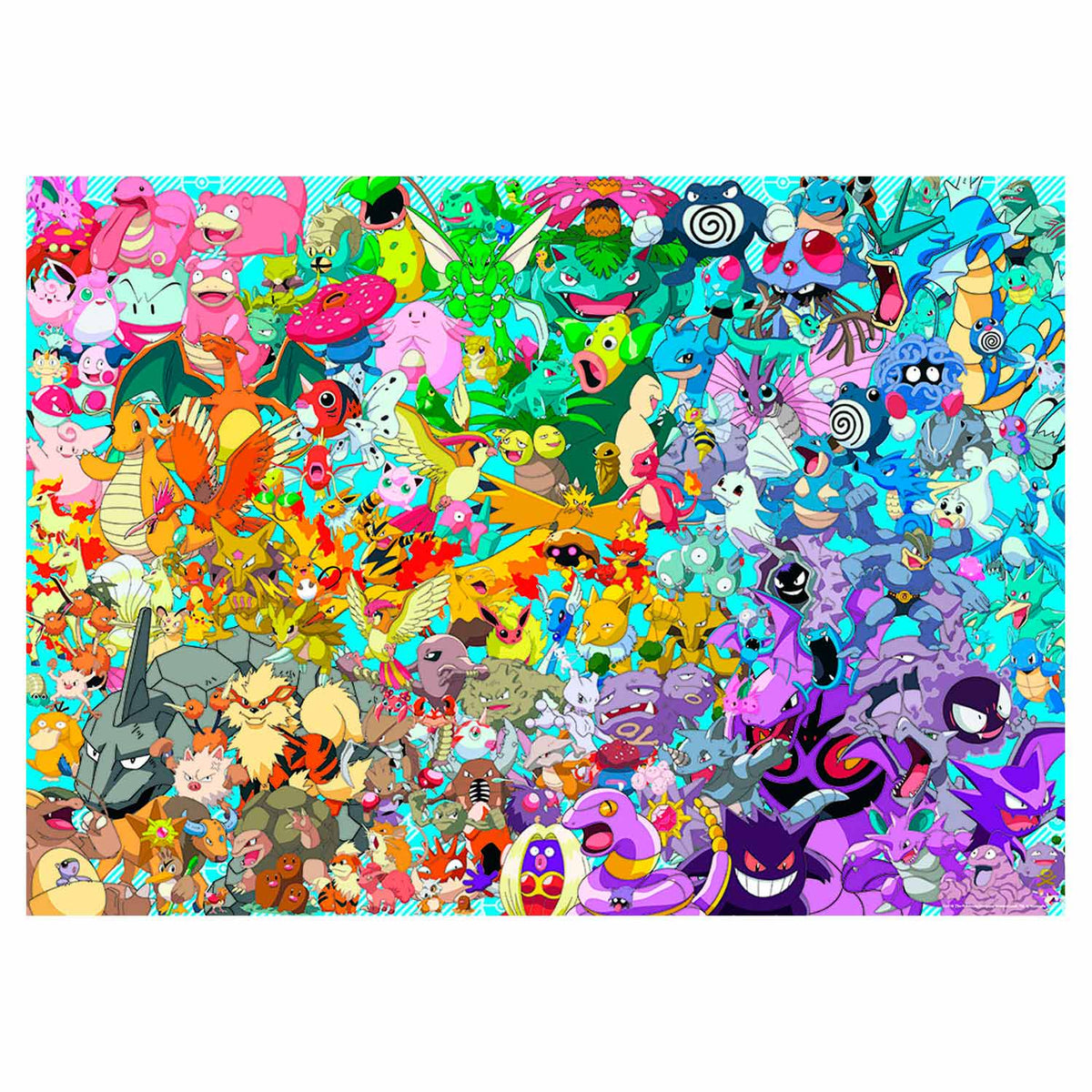 Ravensburger - Challenge Puzzle Pokémon 1000st.