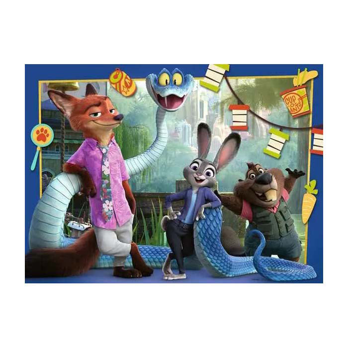 Ravensburger puzzle zootopie 2 - 100 pcs. XXL