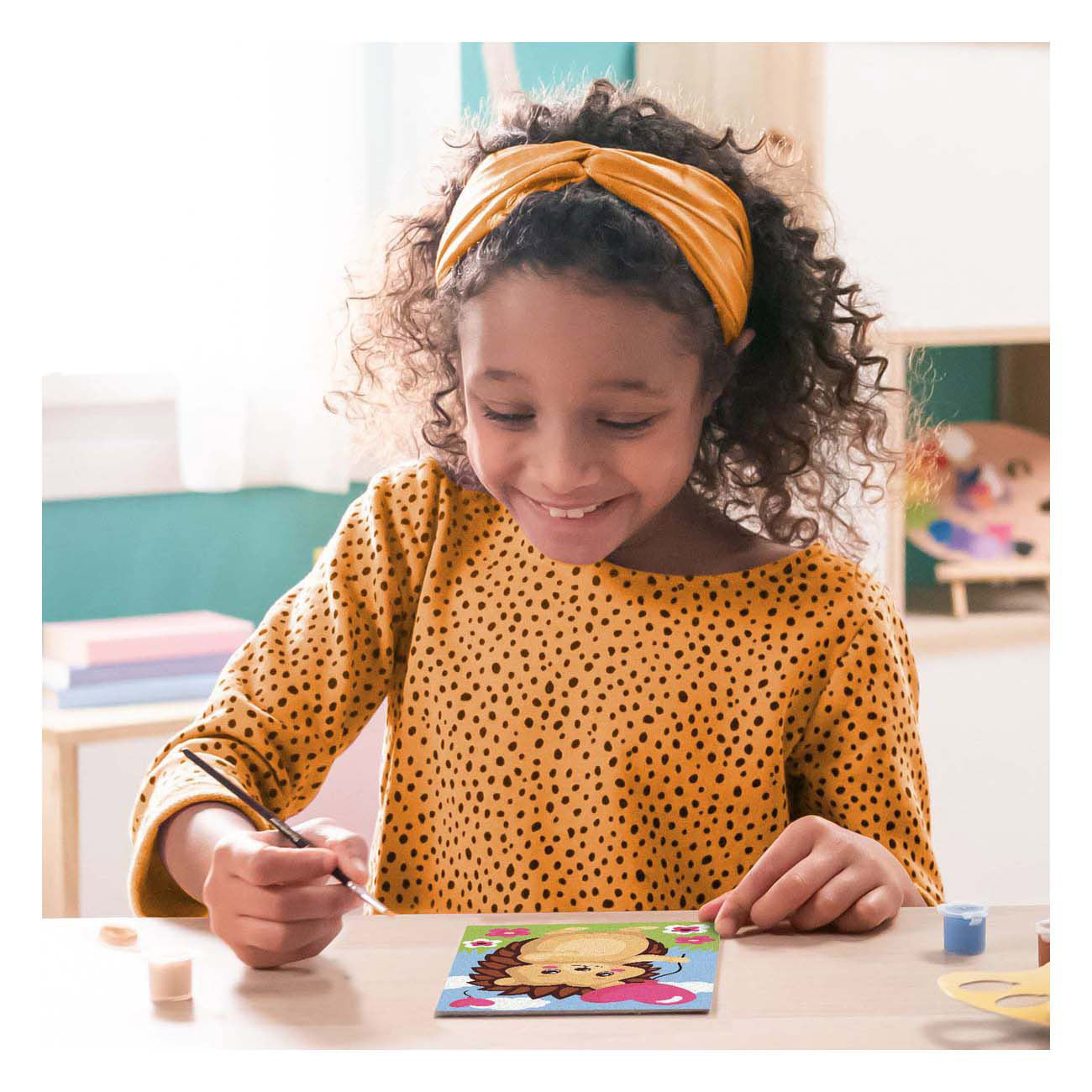 Peinture créative par numéro Ravensburger - hérisson