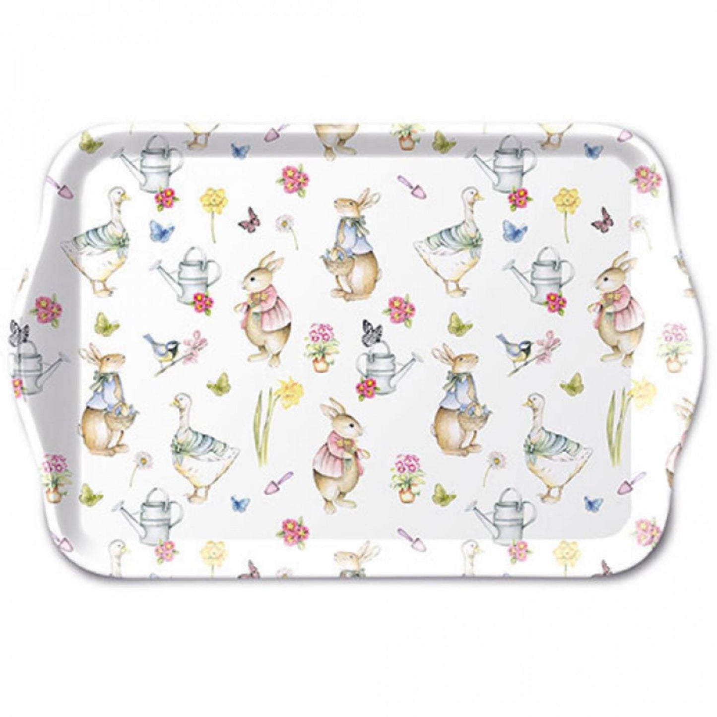Plateau Ambiente jardin de Pâques 13x21cm