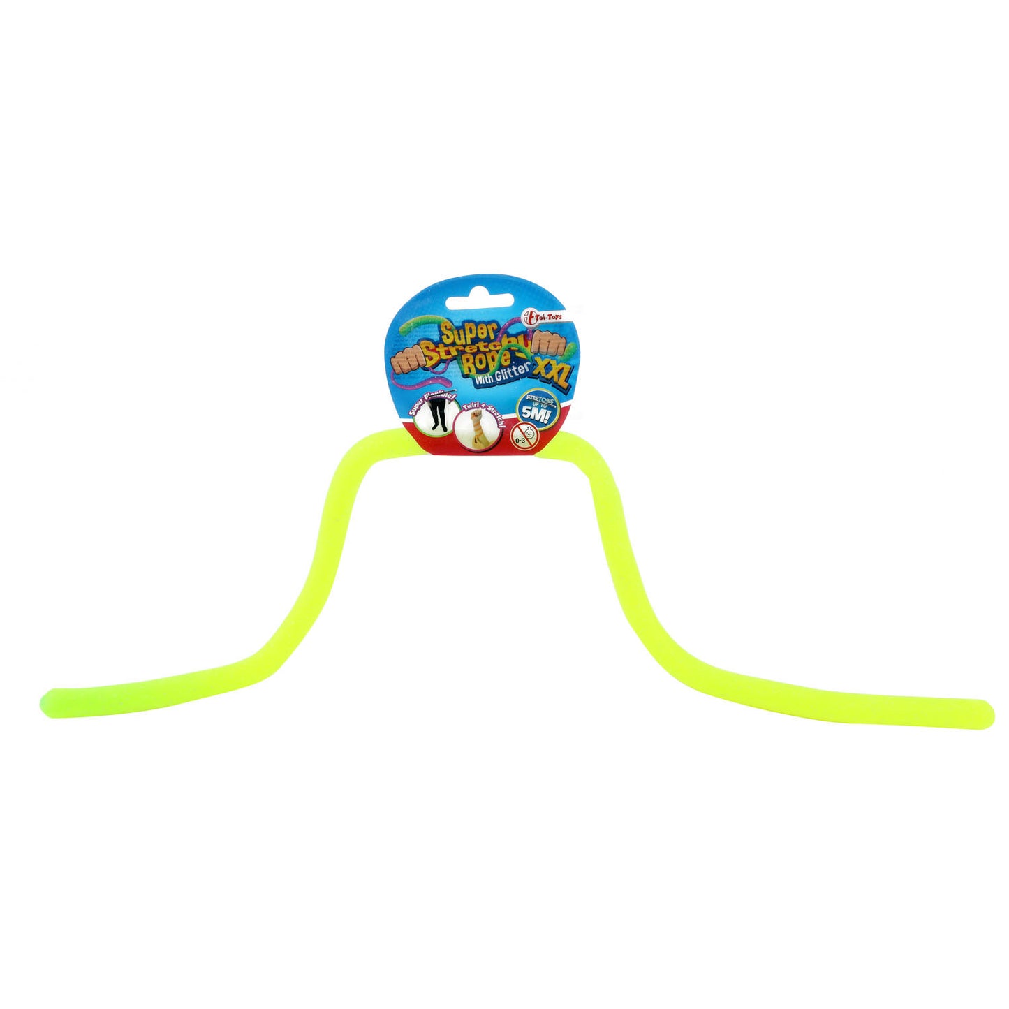 Corde super extensible TOI-TOYS avec paillettes, 50 cm