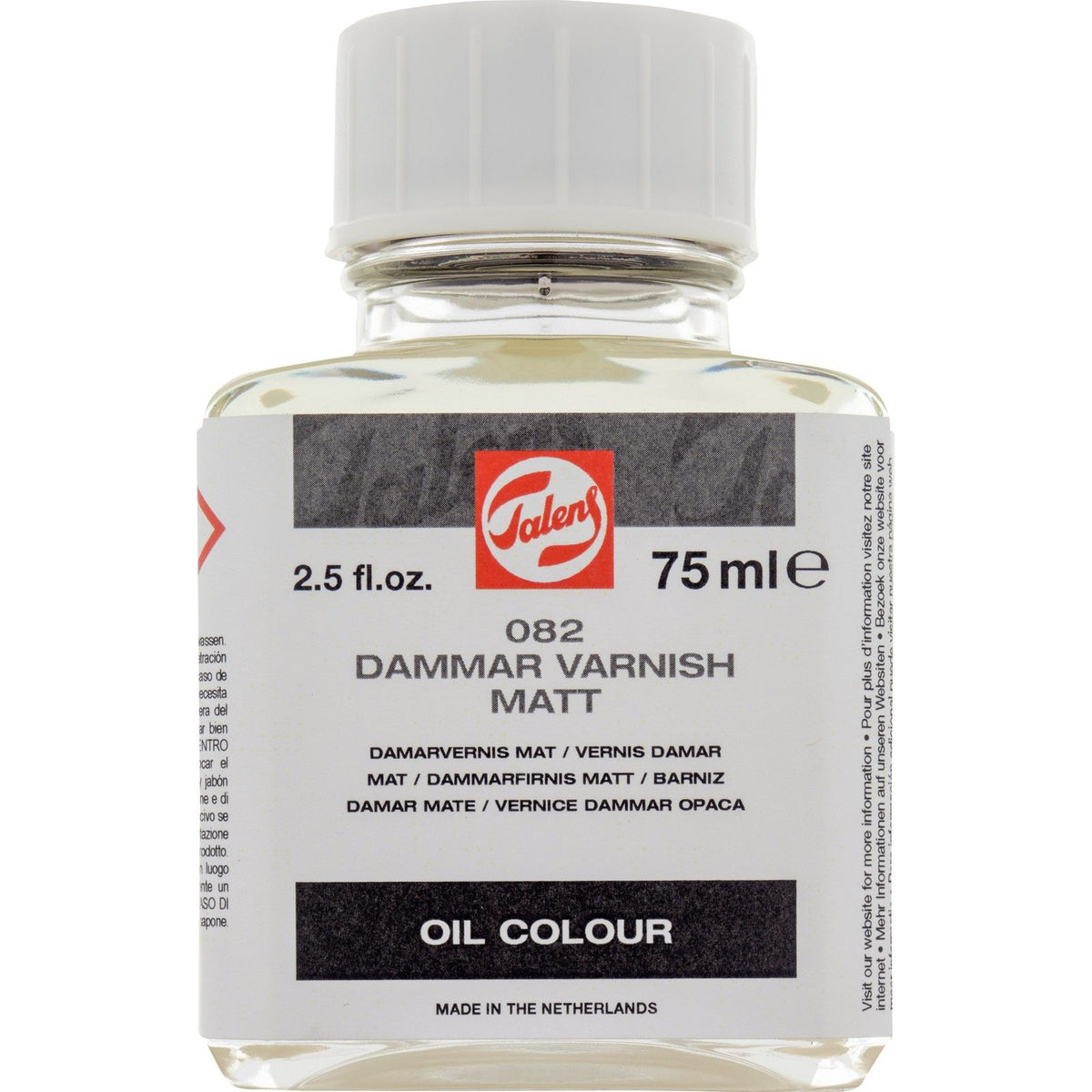 Talens • vernis damar mat 082 flacon 75ml