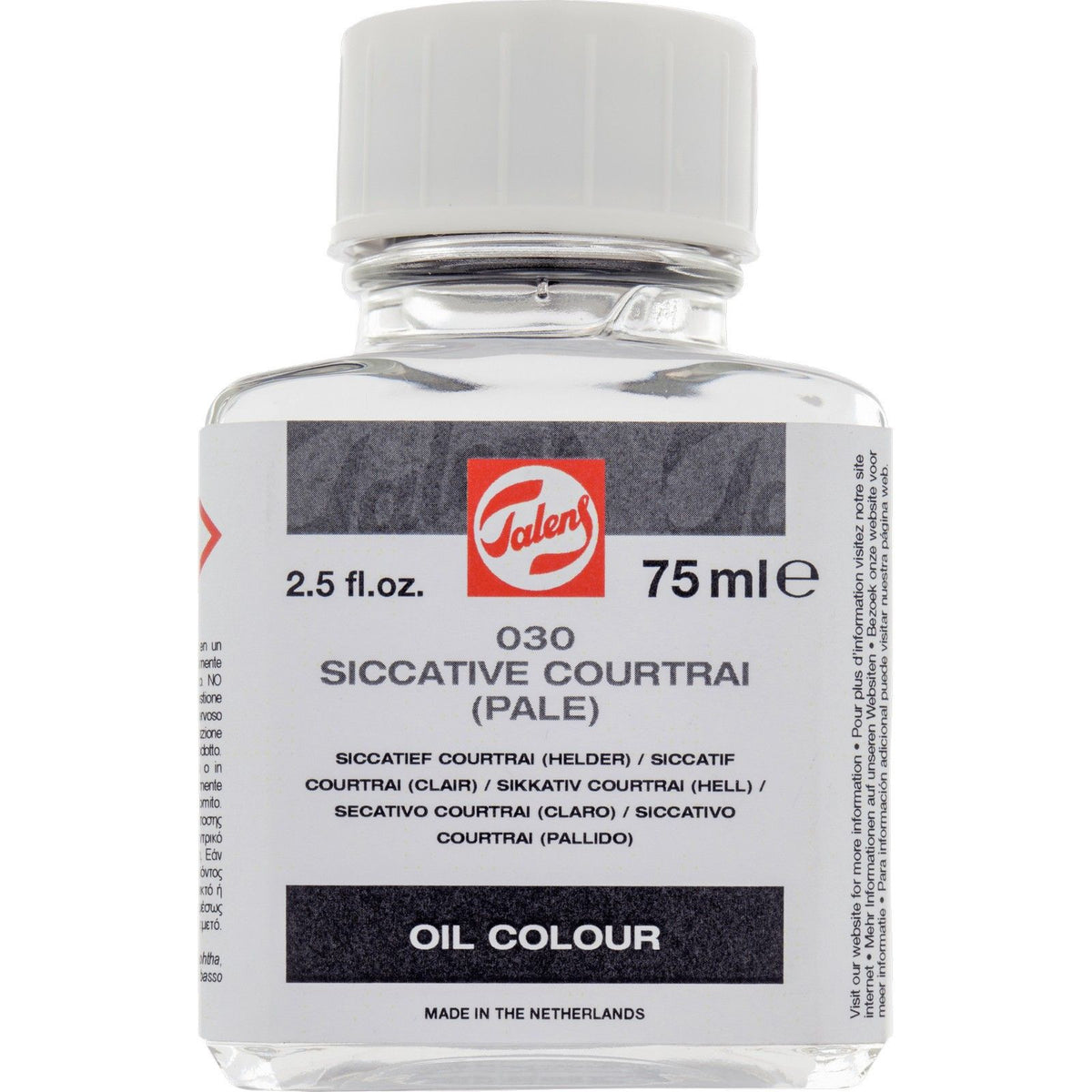 Talens • siccatif courtrai (transparent) 030 flacon 75ml