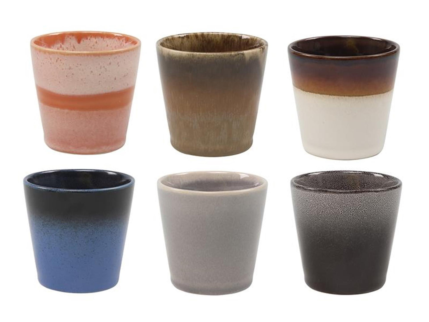 Studio tavola tasse à café terre 7,5cm 200ml par 6 pièces
