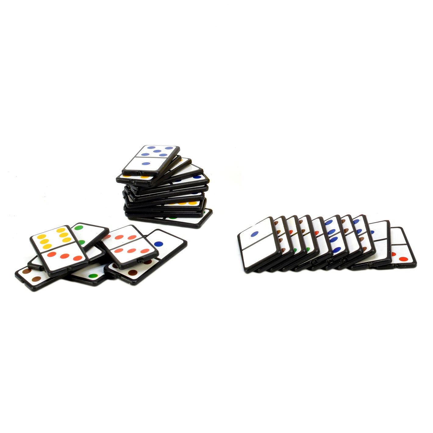 Jeu domino toys sur le numéro ou la couleur