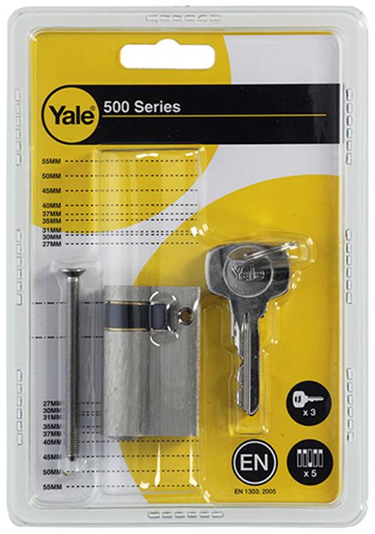 Yale 1006525 - demi-cylindre profilé 0500 mv 50mm (10 40) | 1 pièce