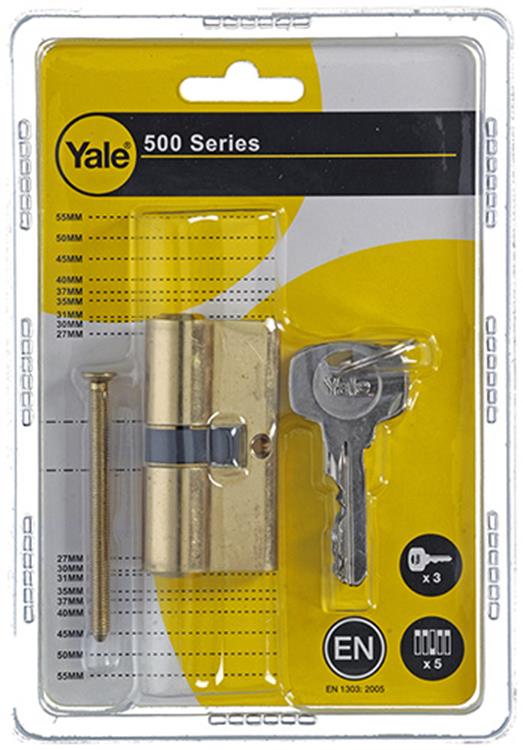 Yale 1006528 - cylindre profilé 500 mp 60mm(30 30) | 1 pièce