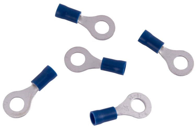 Connecteur d'anneau de Dresselhaus, 6 mm, bleu partiellement isolé, 1,5-