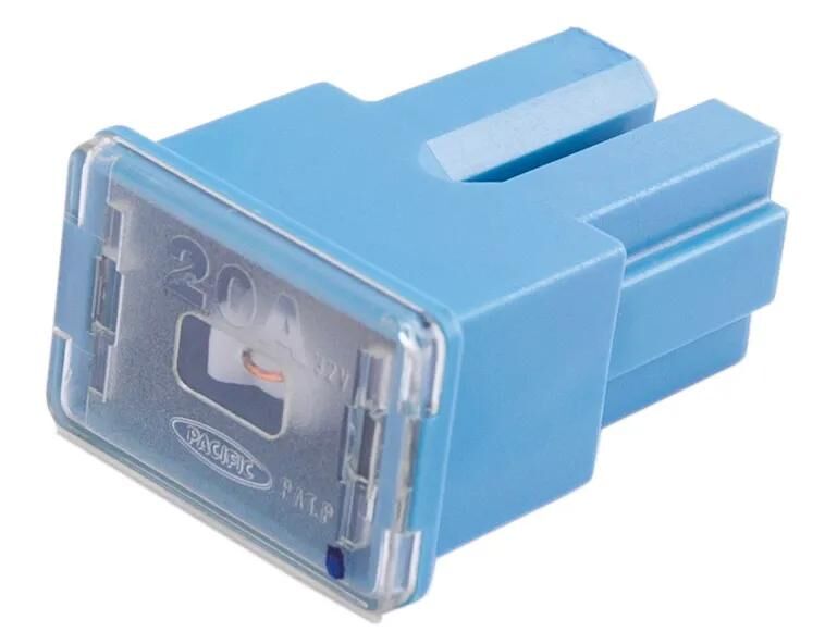 Bloc de robelhaus fusible typas 20a femelle bleu clair