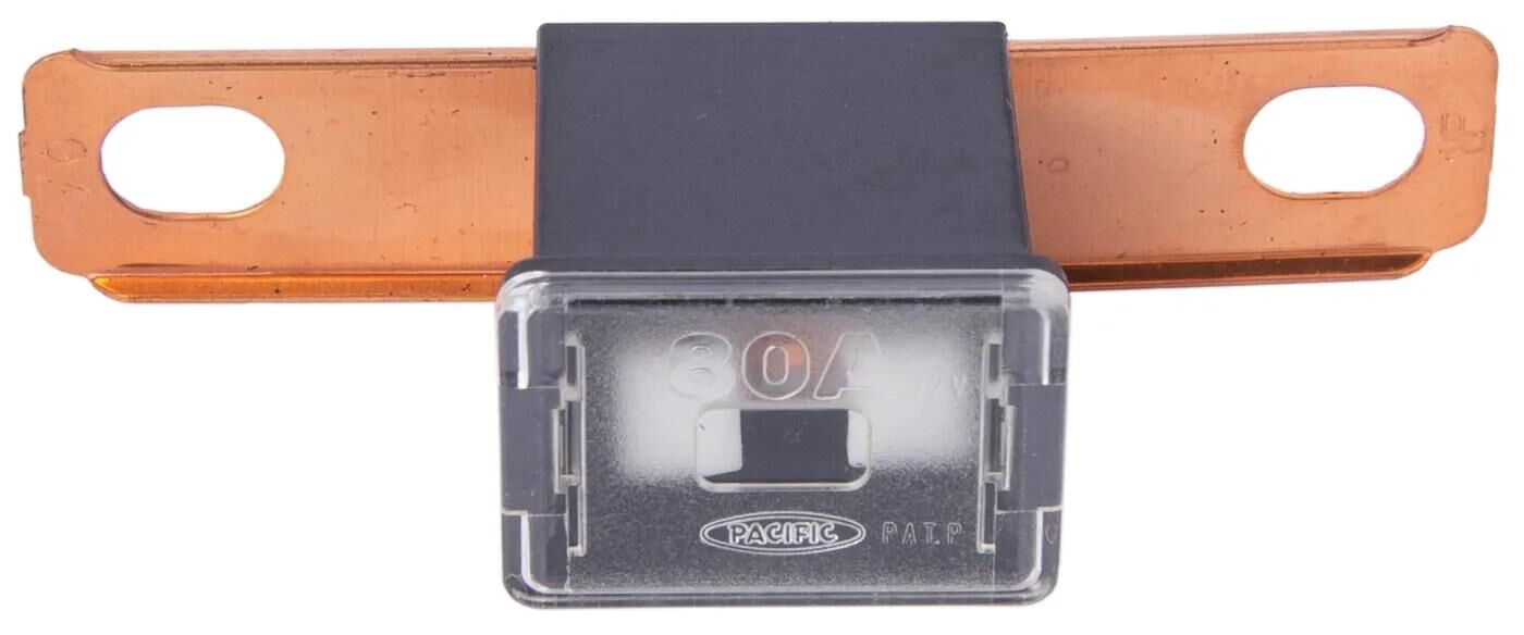 Dobshelhaus pal fusible 80a Bent C m. Connexion à vis noire