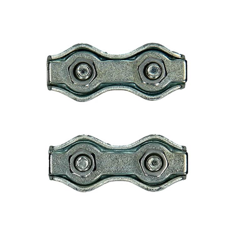 Mack 1008498 - 2 serre-fils en acier 3mm duplex galvanisé | 10 pièces