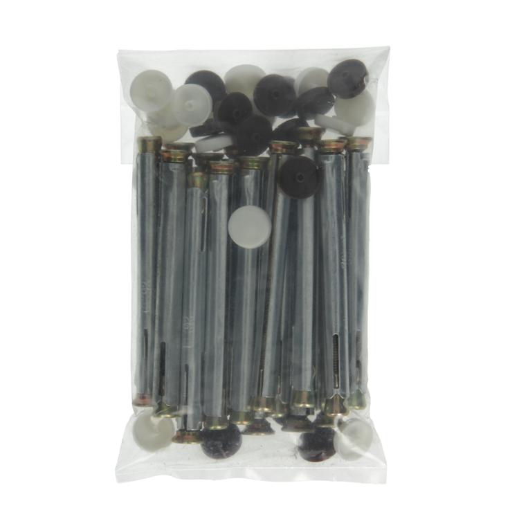 Mack 1018170 - cheville pour cadre métallique en acier galvanisé 16 pièces 10 x 90 mm | 5 pièces