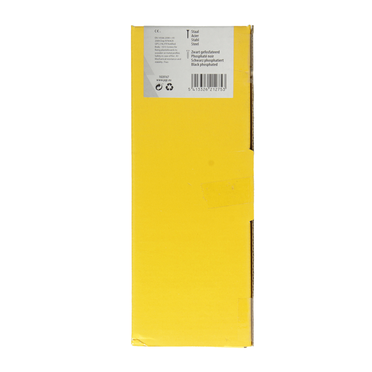 Mack 1020167 - vis pour plaques de plâtre phosphatée noire. 200 pièces 4,2 x 75 mm | 1 pièce