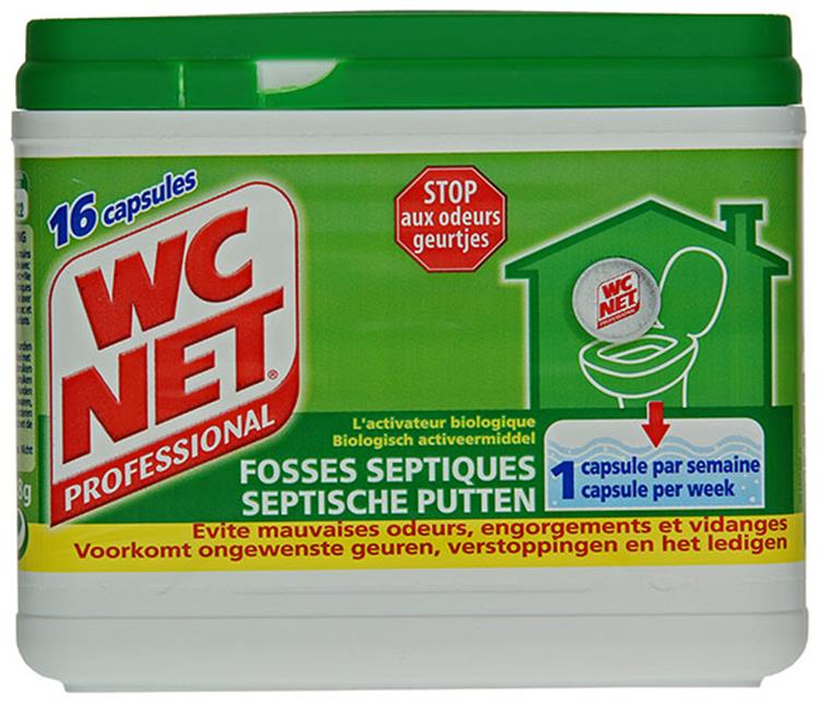 Filet de toilette 1003271 - filet de toilette fosse septique 16 sacs. | 6 pièces