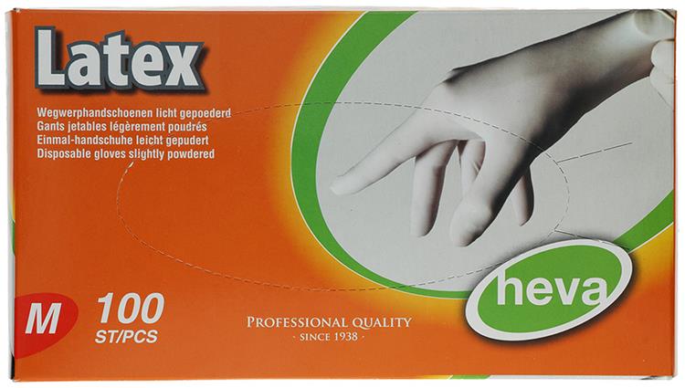 Mack 1001602 - gant en latex 100 pcs m | 2 pièces