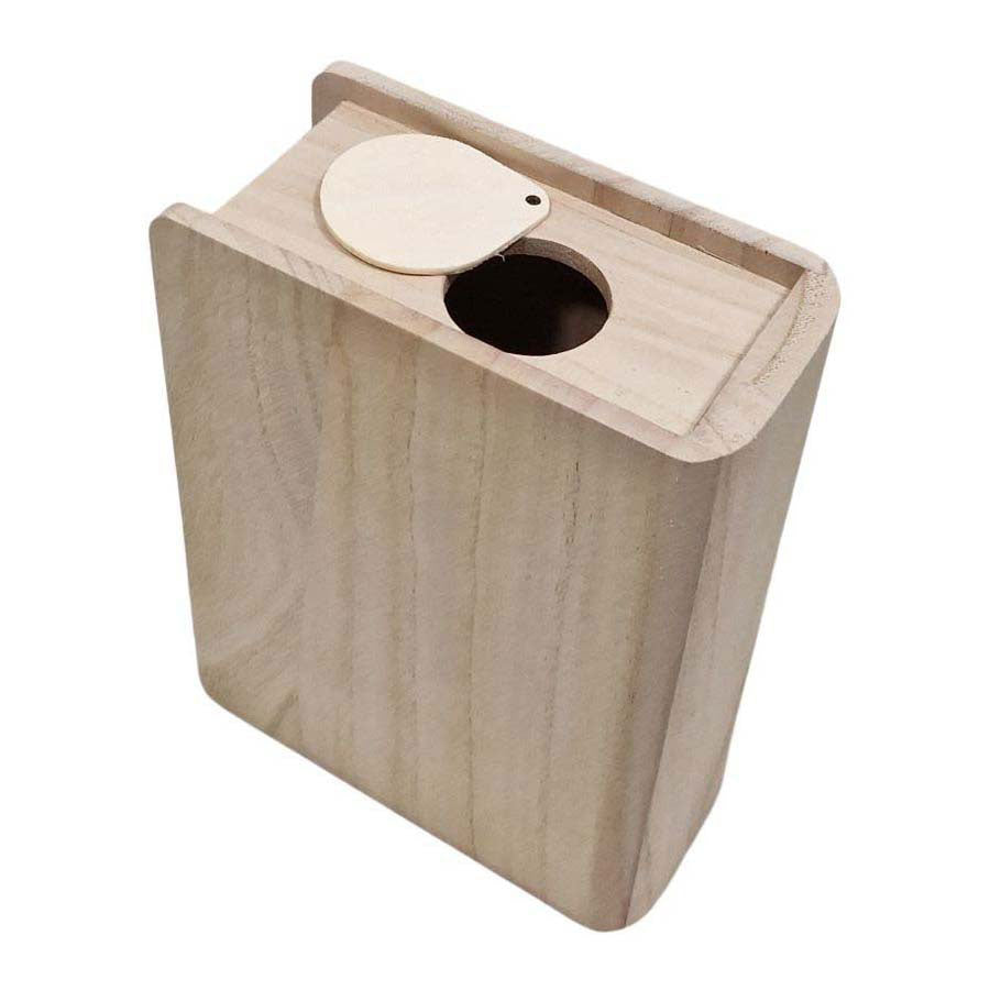 Tirelire en bois Playwood en forme de livre paulownia