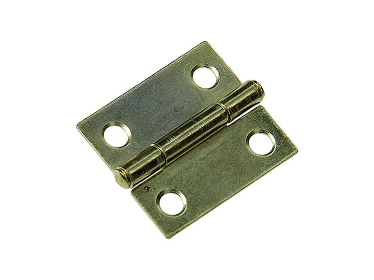 Mack 1013502 - 2 charnières étroites laiton h 25 x l 18 mm | 5 pièces
