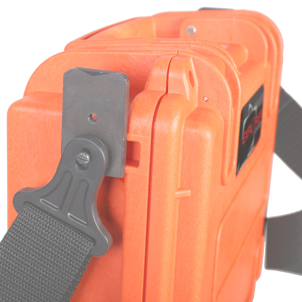 Études d'explorateur 2209 Suitcase Orange avec mousse de touffe