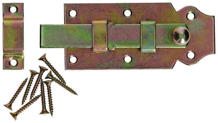 Mack 1014267 - coulisse de porte modèle large, bichromaté 100mm | 5 pièces