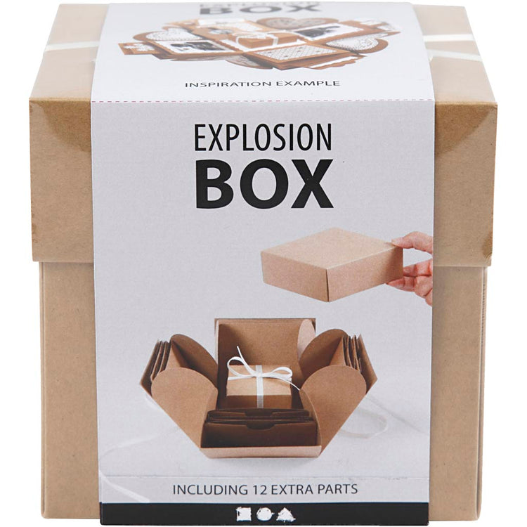 Boîte cadeau d'explosion de la société Creativ