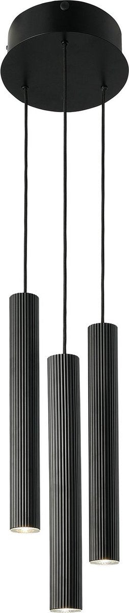 Nordlux vico-lampe suspendue-3-cocarde-gu10-noir