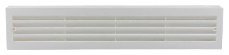 Renson 1006387 - grille de porte 761 pvc ral 9010 450x90mm | 2 pièces