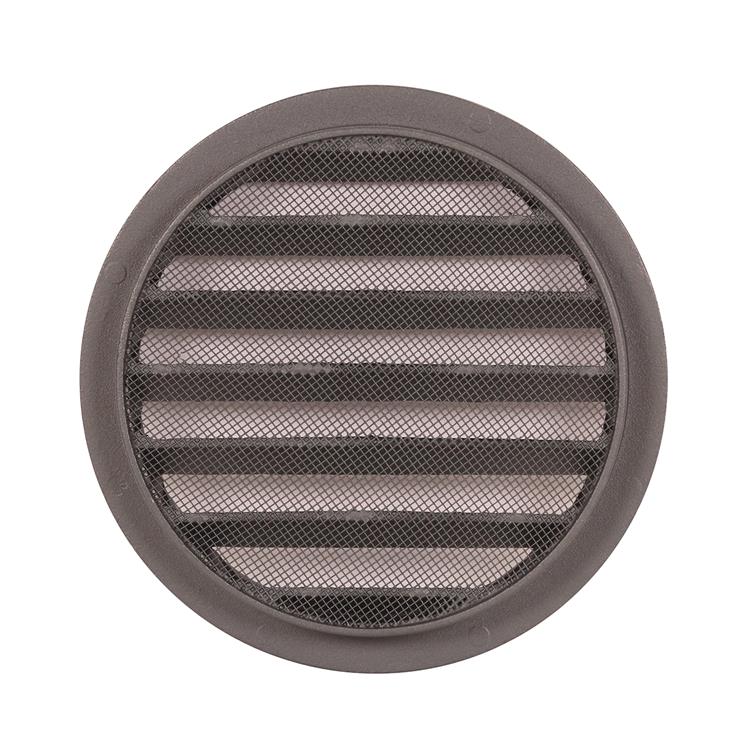 Renson 1062421 - grille ronde encastrable alu 434r (dia 150) structure 7016 | 10 pièces