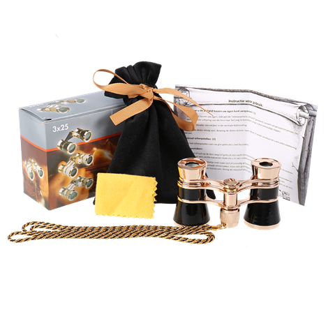 Byomic Theatrekijker 3x25 Gold Black
