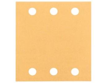 Papier de verre Bosch 115x107mm k80 rouge (10pcs) (nml)