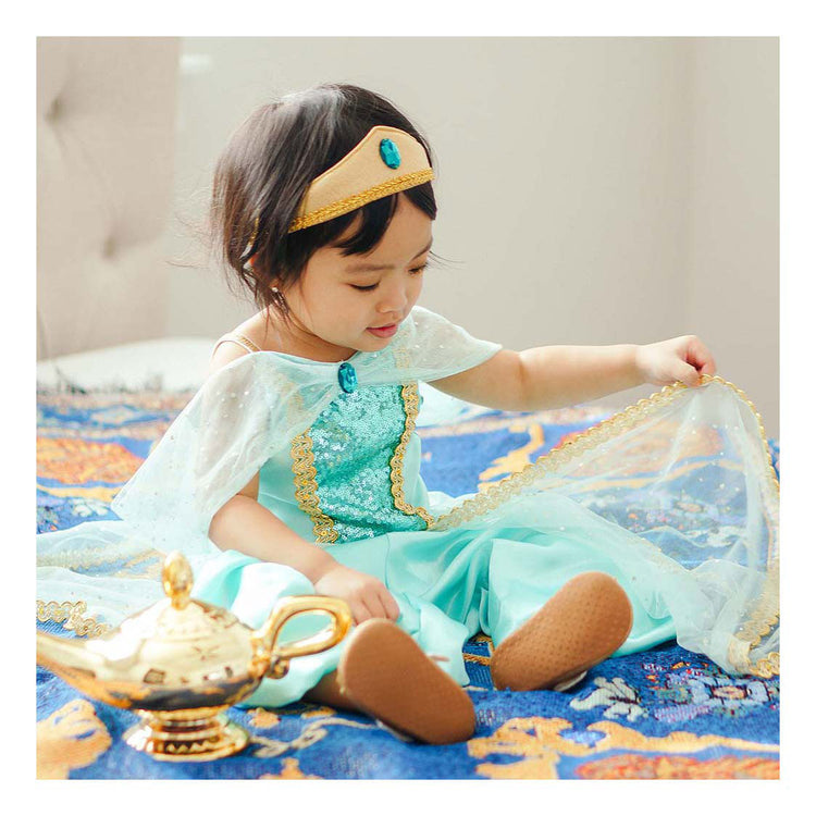 Robe princesse grandes prétendantes jasmin - 3-4 ans
