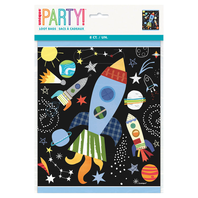 Sacs d'affichage Voyage d'espace, 8e.