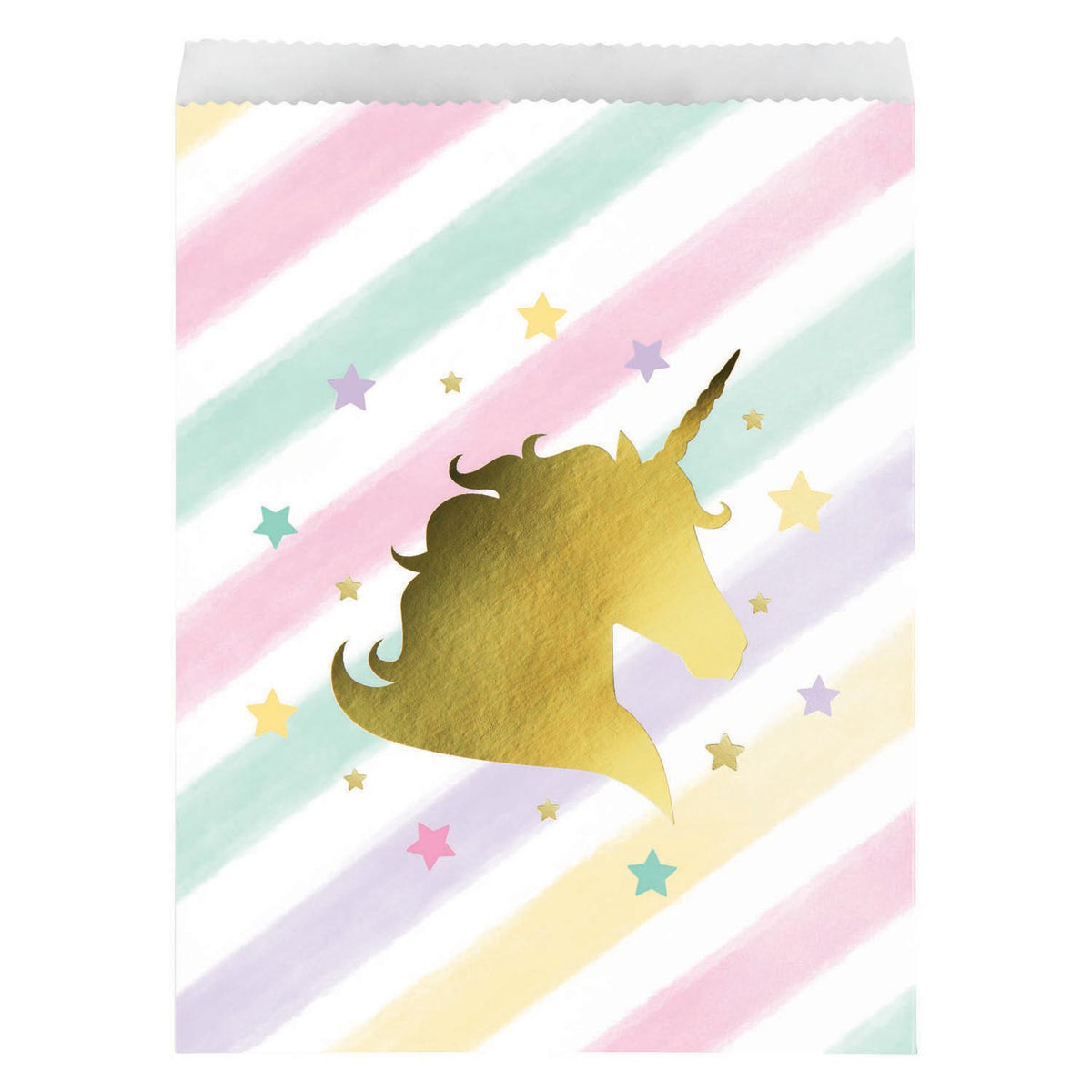 Haza Witbaard Unicorn Handling Sacs, 10st.
