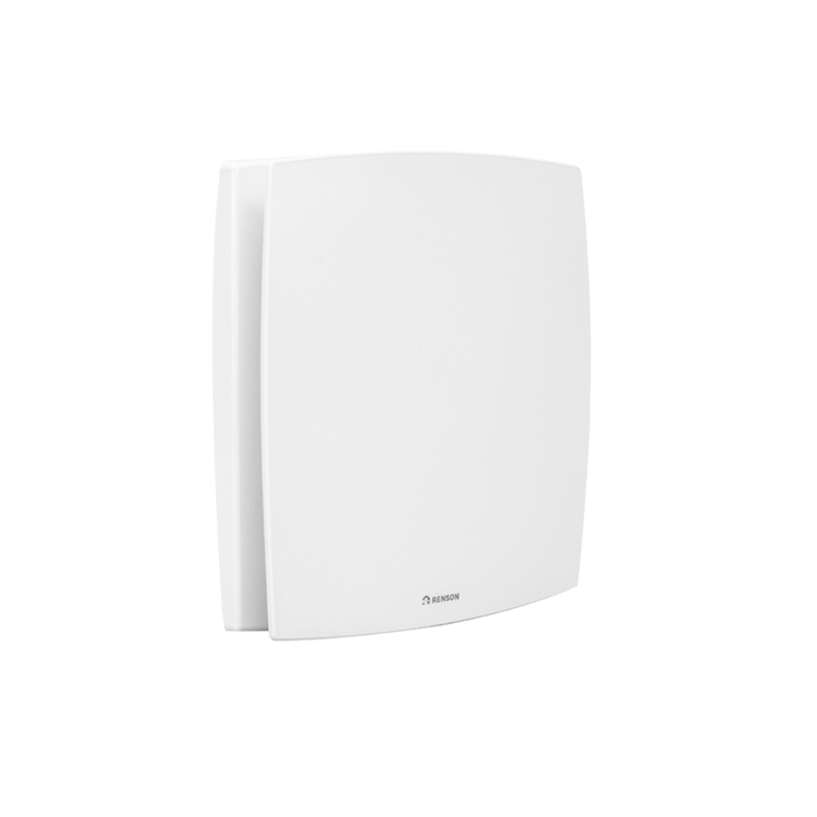 Renson 1069256 - cache ventilateur mécanique (9x11-dia 100) 91w (blanc) | 2 pièces