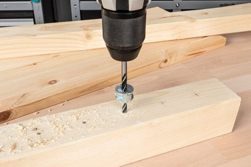 Arrêts profonds Wolfcraft | pour forage | ø6, 8, 10mm | 3 pièces - 2755000