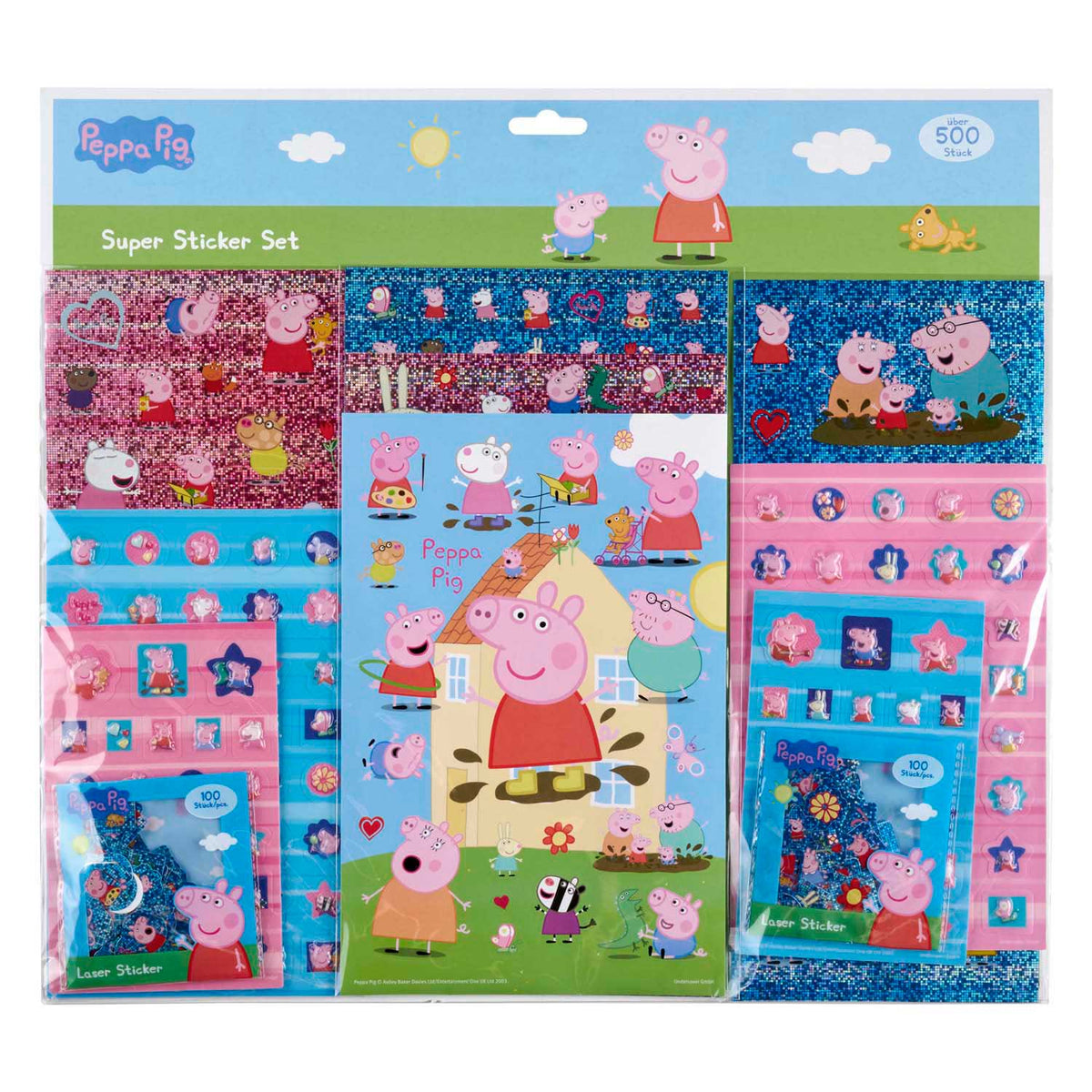Set autocollant en civil Pig Pig, 500dlg.