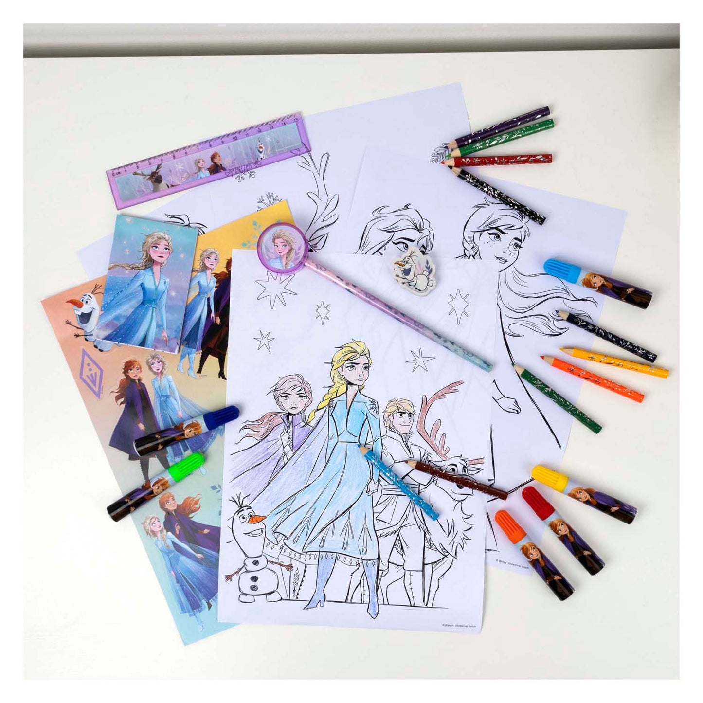 Tour de papeterie Disney La Reine des Neiges - 35 pcs.