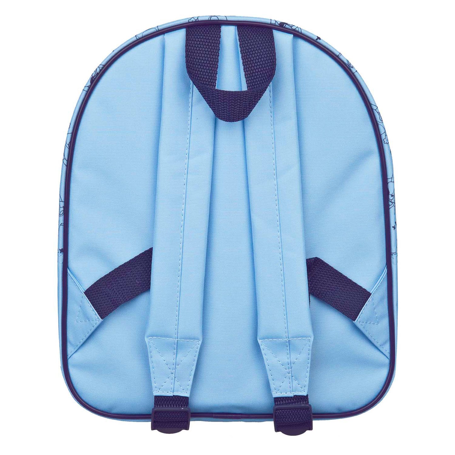 Sac à dos avec poche avant bleu