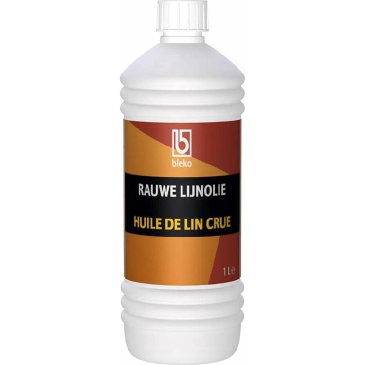 Bleko 1070066 - huile de lin brute 0,5l | 4 pièces